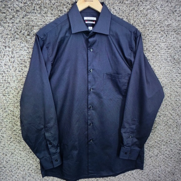 Tommy Hilfiger Other - Tommy Hilfiger Men's Dark Blue Dress Shirt